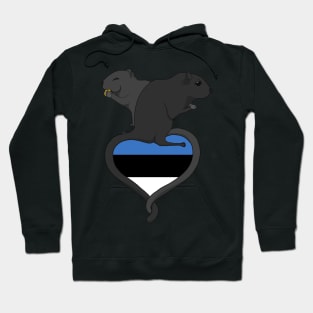 Gerbil Estonia (dark) Hoodie